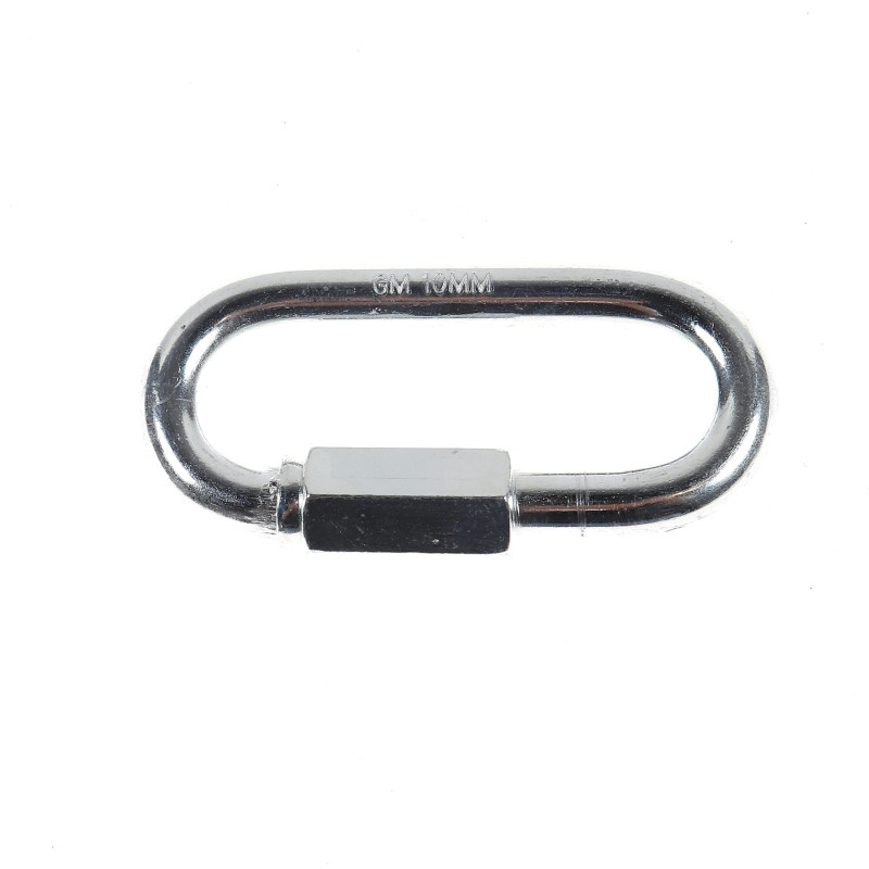 Carabina rapida, din otel zincat, Cablero CD061L10G, grosimea 10 mm