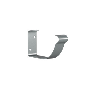Carlig combi jgheab pentru sistem pluvial, Bilka, metalic, argintiu (RAL 9006), lucios, 125 x 80 mm