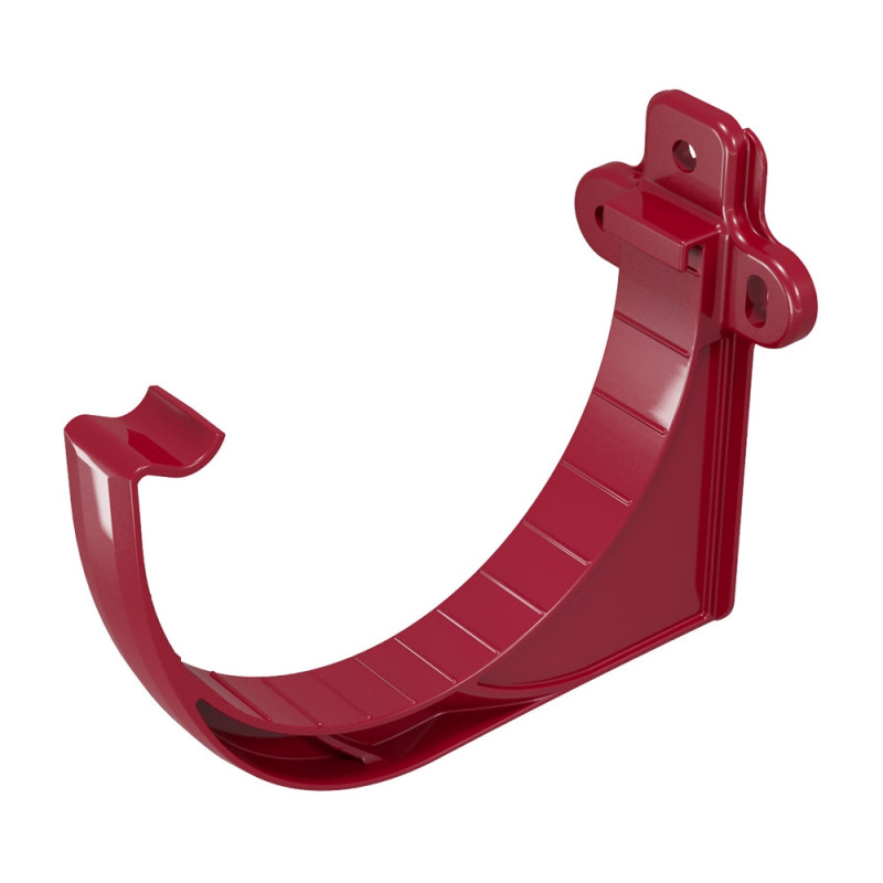 Carlig fixare jgheab pentru sistem pluvial, Regenau, PVC, bordo, D 125 mm