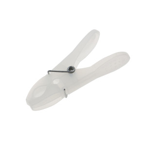 Carlige pentru rufe, diverse culori, plastic, 10 buc / set