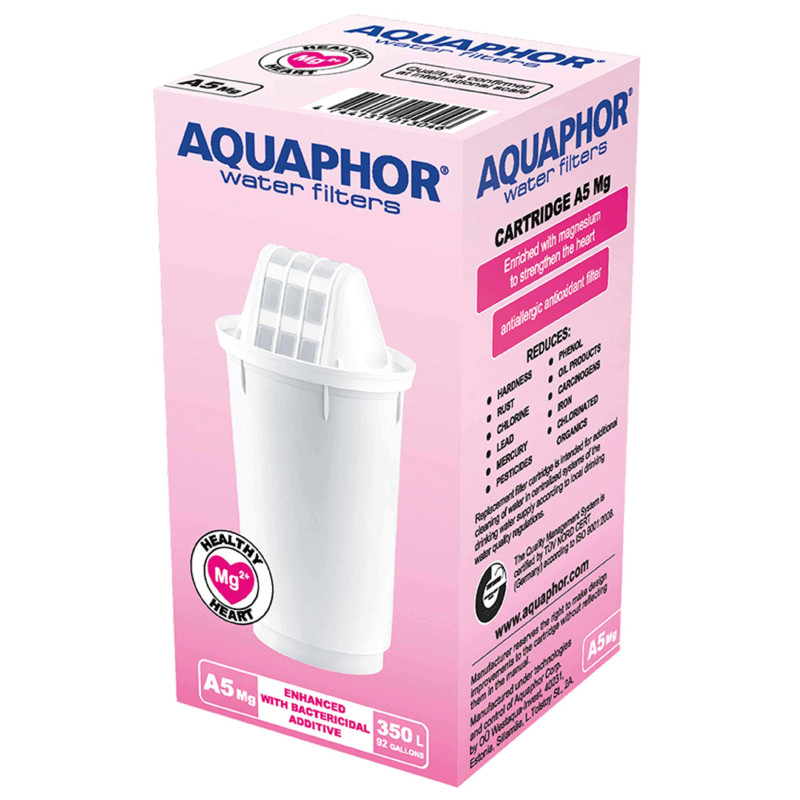 Cartus Aquaphor A5 Mg, pentru cana filtranta, 350 L