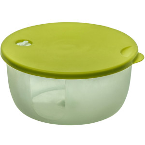 Caserola alimente, Agora Plast, polipropilena, rotunda, transparenta, 2 L