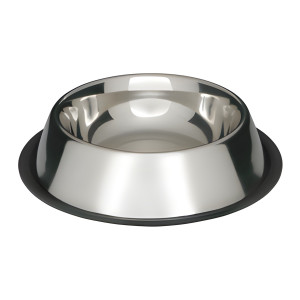 Castron pisici, Lolo Pets, inox, antiderapant, argintiu, 250 ml