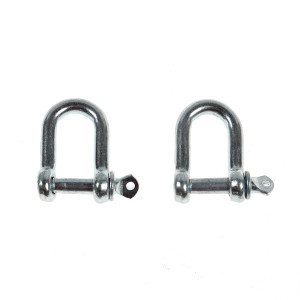 Chei tachelaj drepte, Cablero CD021A06U, cu bolt filetat de 6 mm, set 2 bucati