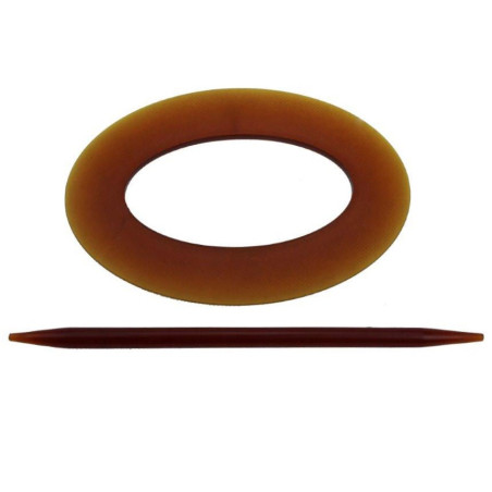 Clema decorativa cu ac TE-TB12, plastic, 19.2 x 25 cm