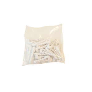 Clema rapida fixare cablu 4 mm, polipropilena, set 25 buc