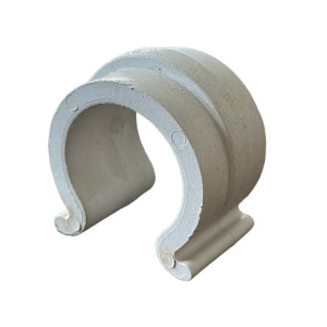 Clips scurt pentru prindere folie solar, PVC, alb, 1/2 inch, set 10 bucati