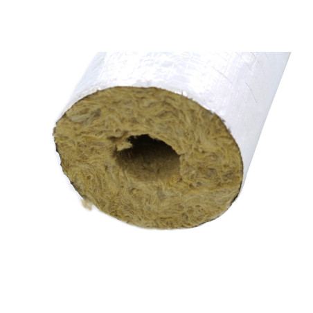 Cochilii din vata minerala cu aluminiu, D 27 x 30 mm