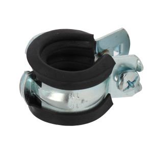 Colier metalic pentru tevi, cu garnitura de cauciuc, FGRS 79421, 15 -19 mm