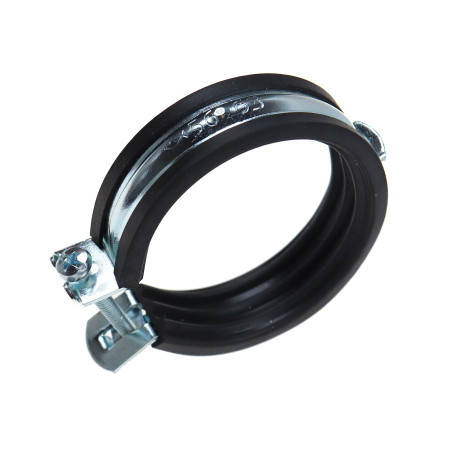 Colier metalic pentru tevi, cu garnitura de cauciuc, FGRS 79428, 59 -63 mm