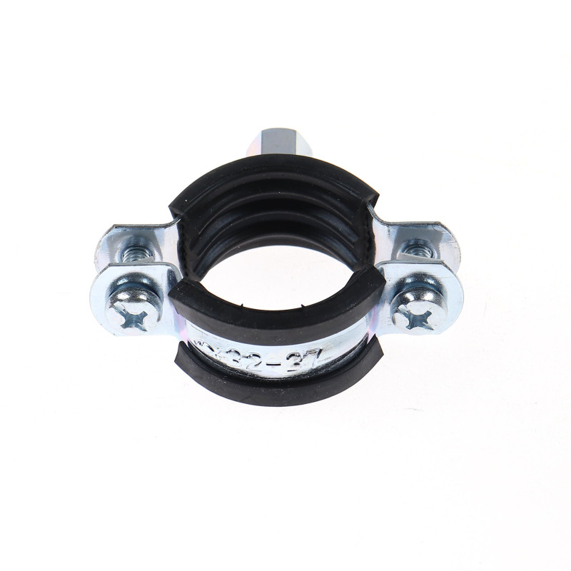 Colier metalic pentru tevi, cu garnitura de cauciuc, FRS 42538, 31 - 37 mm