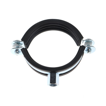 Colier metalic pentru tevi, cu garnitura de cauciuc, FRS 91488, 63 - 67 mm