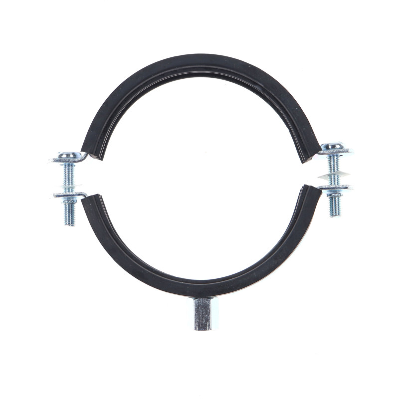 Colier metalic pentru tevi, cu garnitura de cauciuc, FRS 91505, 87 - 92 mm