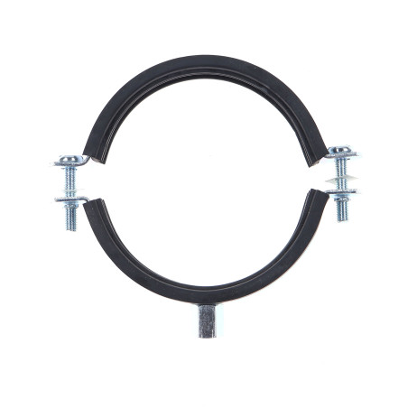 Colier metalic pentru tevi, cu garnitura de cauciuc, FRS 91505, 87 - 92 mm