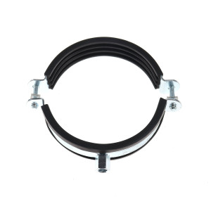 Colier metalic pentru tevi, cu garnitura de cauciuc, FRS 91506, 108 - 116 mm