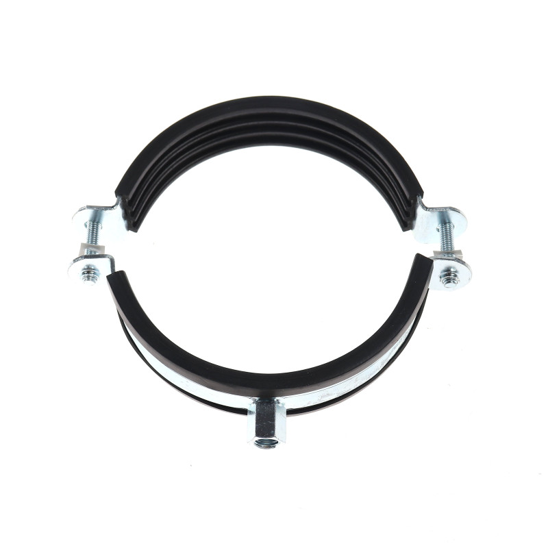 Colier metalic pentru tevi, cu garnitura de cauciuc, FRS 91506, 108 - 116 mm