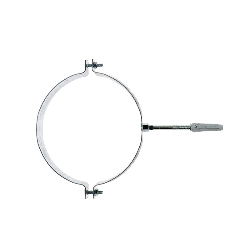 Colier metalic pentru tevi, Friulsider, 160 mm + diblu nylon, set 2 bucati
