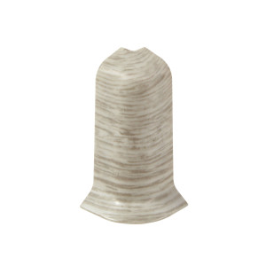 Colt exterior pentru plinta SET 10456 gri nisip 52 x 22 mm 2 buc/set