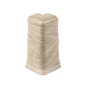 Colt exterior pentru plinta Vilo Esquero 605, platan vestic, 2 buc / set