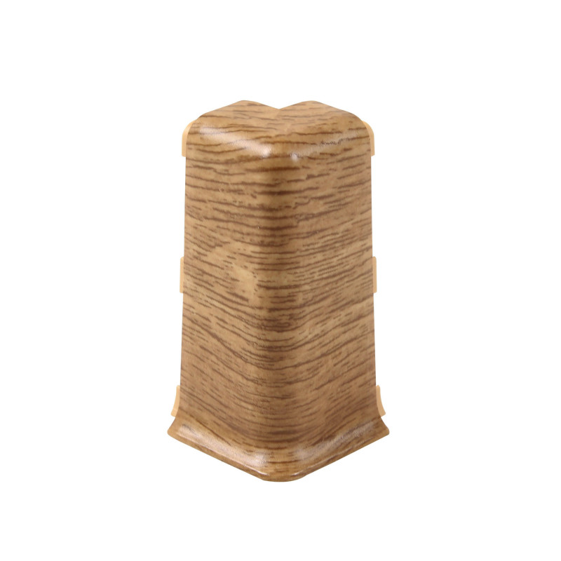 Colt exterior pentru plinta Vilo Esquero 608, stejar rosu, 66.6 x 21.9 mm, 2 buc / set