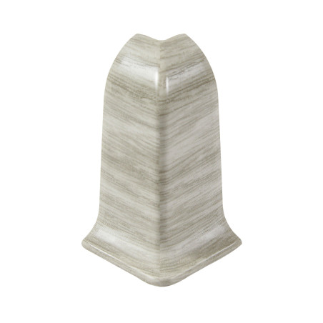 Colt exterior pentru plinta Vilo Flex 5102, molid, 55 x 22 mm, 2 buc/set