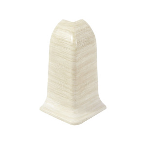 Colt exterior pentru plinta Vilo Flex 592, stejar tundra, 55 x 22 mm, 2 buc/set