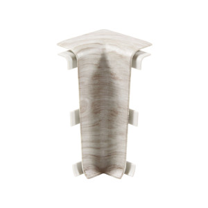 Colt interior pentru plinta Vilo Esquero 603, platan californian, 66.6 x 21.9 mm, 2 buc / set