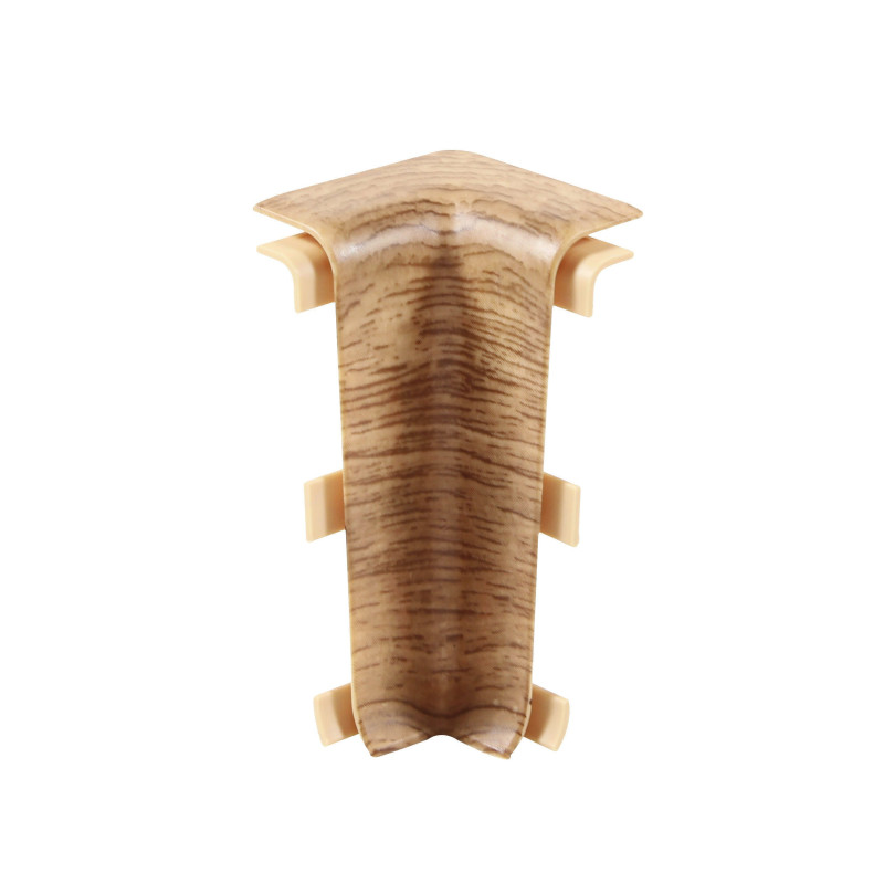 Colt interior pentru plinta Vilo Esquero 608, stejar rosu, 66.6 x 21.9 mm, 2 buc / set
