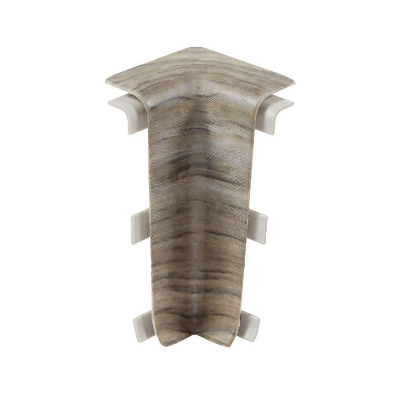 Colt interior pentru plinta Vilo Esquero 610, stejar ghinda, 66.6 x 21.9 mm, 2 buc / set