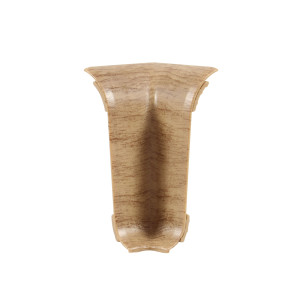 Colt interior pentru plinta Vilo Flex 521, stejar antic, 55 x 22 mm, 2 buc/set