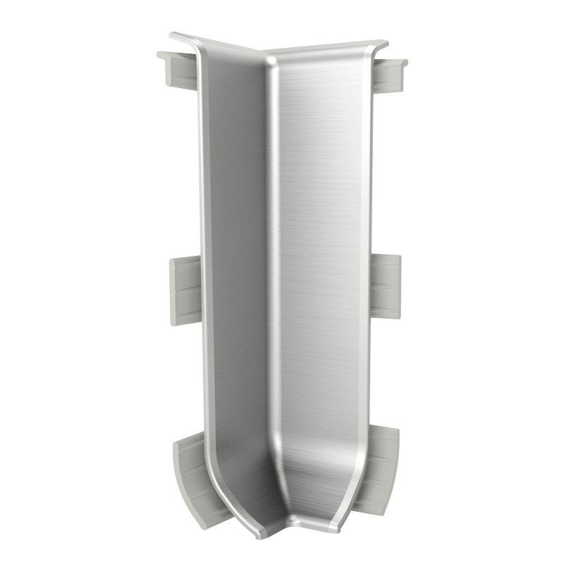 Colt interior pentru plinta Vilo Linela 411, silver, 80 x 16 mm, 2 buc/set