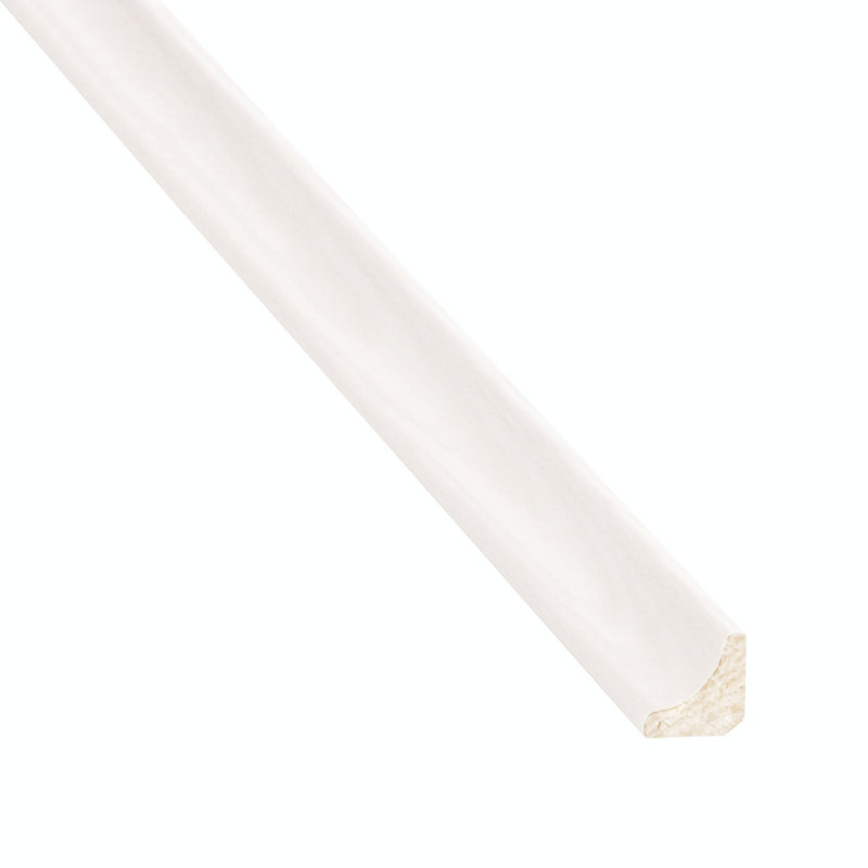 Coltar inferior pin 2400 x 13 x 13 mm, alb