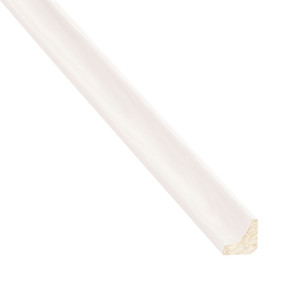 Coltar inferior pin 2400 x 23 x 23 mm, alb