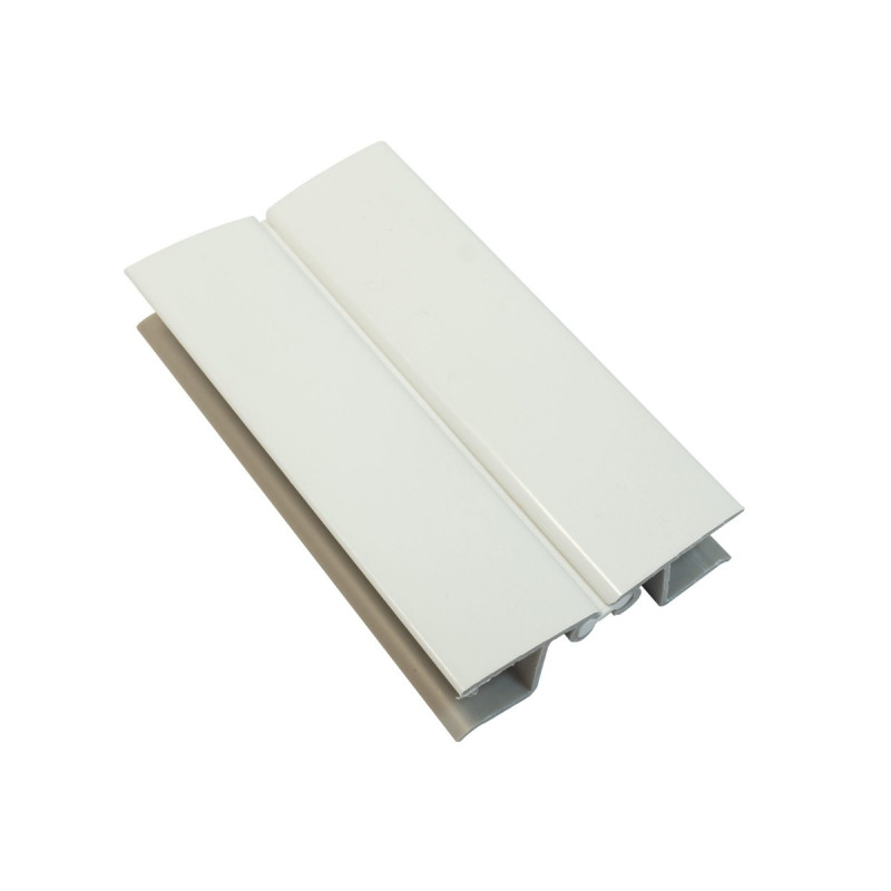 Coltar pentru plinta mascare, multiunghiular, 60393, alb, 100 mm