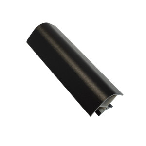 Coltar pentru plinta mascare, unghi 90, 94735, negru, 100 mm