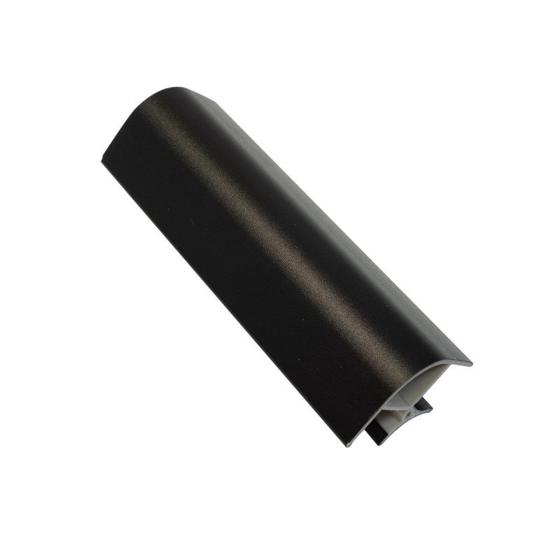 Coltar pentru plinta mascare, unghi 90, 94735, negru, 100 mm
