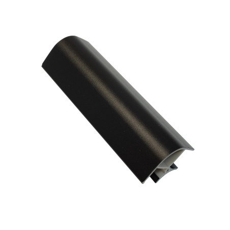 Coltar pentru plinta mascare, unghi 90, 94735, negru, 100 mm