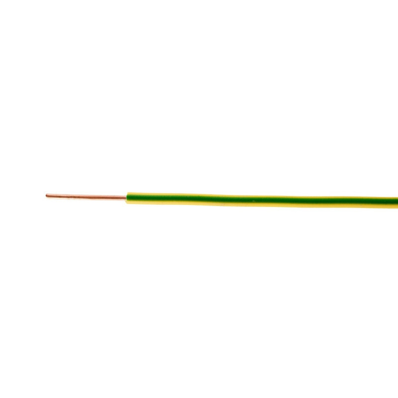 Conductor electric FY / H07V-U 2.5 mmp verde - galben, cupru