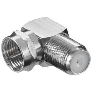 Conector TV F tata - F mama Hoff, 90 grade