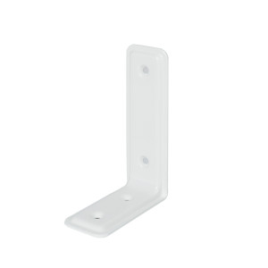 Consola 3 F, din tabla, alba, 115 x 80 x 40 mm