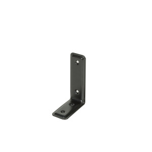 Consola 3 F, din tabla, neagra, 115 x 80 x 40 mm
