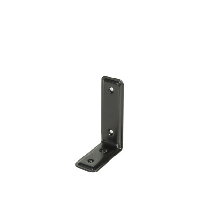 Consola 3 F, din tabla, neagra, 115 x 80 x 40 mm