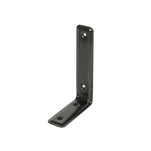 Consola 3 F, din tabla, neagra, 160 x 105 x 40 mm