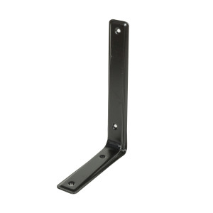 Consola 3 F, din tabla, neagra, 235 x 160 x 40 mm