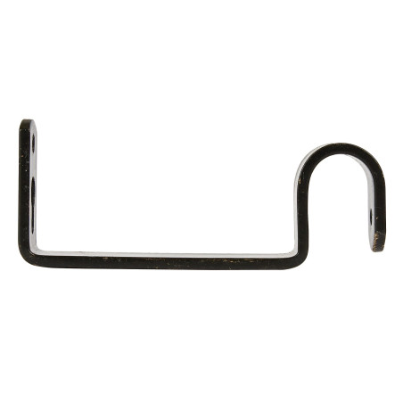 Consola galerie, simpla, metal, 19 / 20 mm, negru auriu