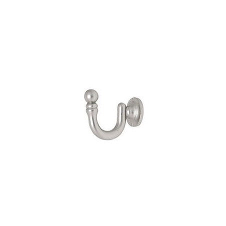 Consola perete, carlig, metal, 16 mm, inox, 2 buc /set
