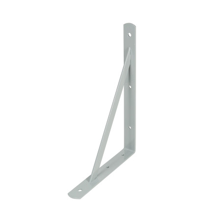 Consola punte, din otel, gri, 300 x 200 x 30 mm