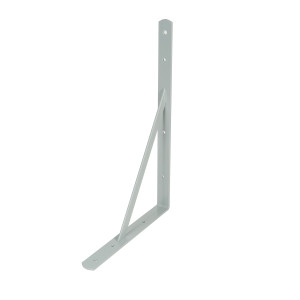Consola punte, din otel, gri, 400 x 250 x 30 mm