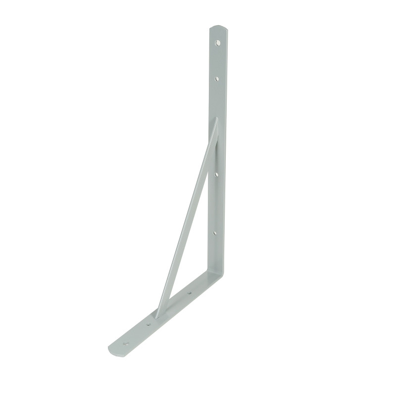 Consola punte, din otel, gri, 400 x 250 x 30 mm