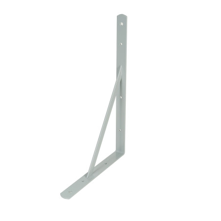 Consola punte, din otel, gri, 400 x 250 x 30 mm